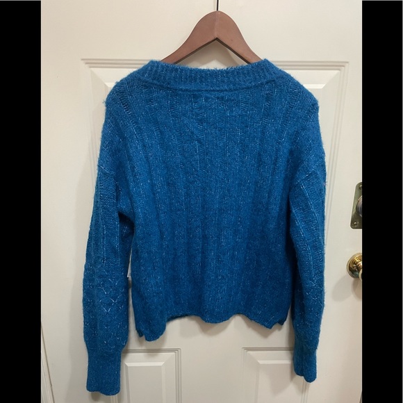 Blue Anthropologie sweater - Picture 2 of 4
